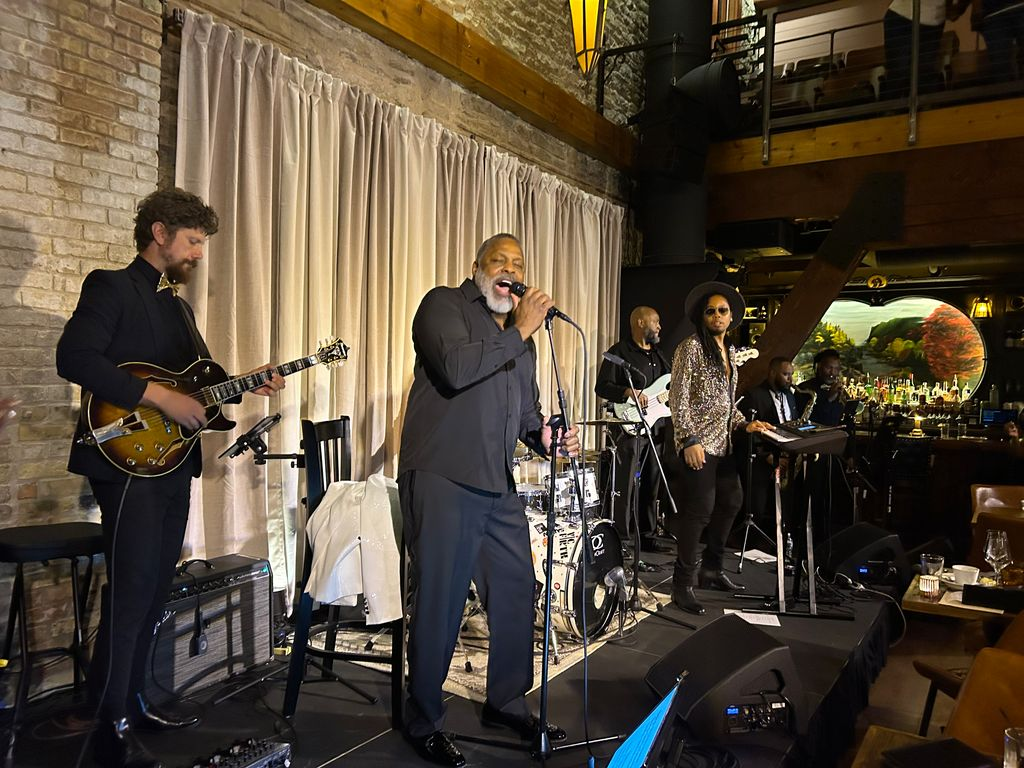 Johnnie Brown in Barry White Show at the AsterHouse